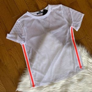 NWT | Forever 21 Mesh Sports Shirt